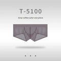Men's seamless ice silk low waist underwear in multiple colours showing ultra-thin sheer fabric