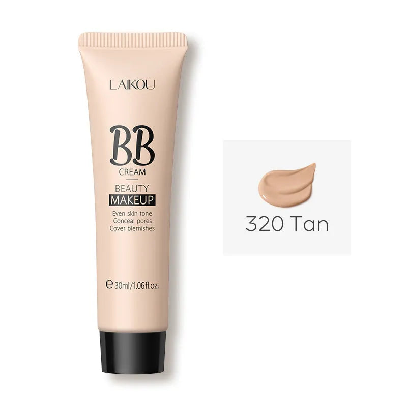30ml tube of BB cream in one of nine shades, from Ivory White to Brown, for natural, lightweight coverage.