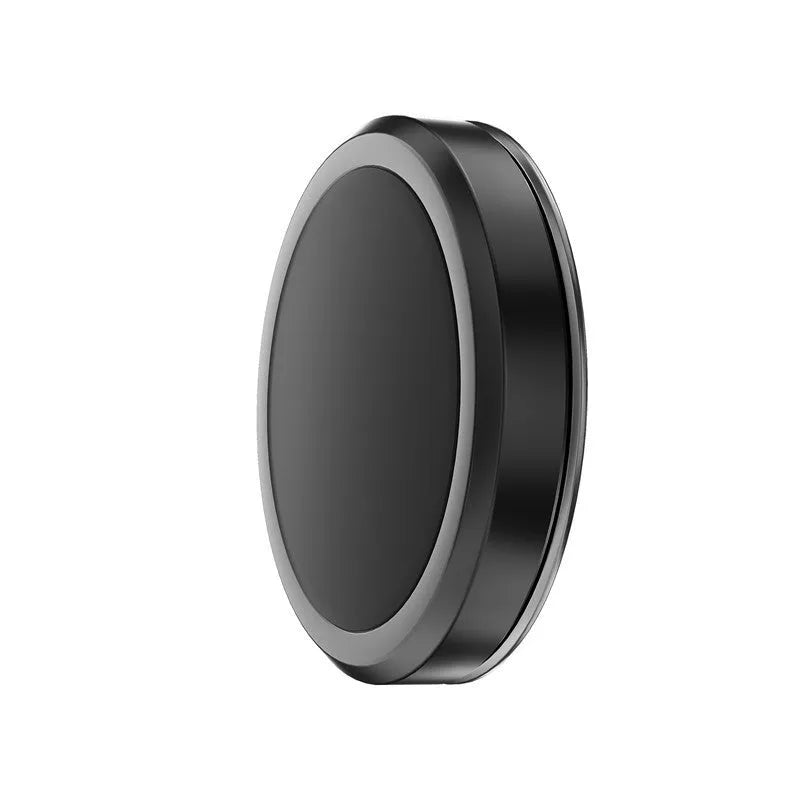 Obsidian black alloy magnetic mobile phone holder with centripetal force technology