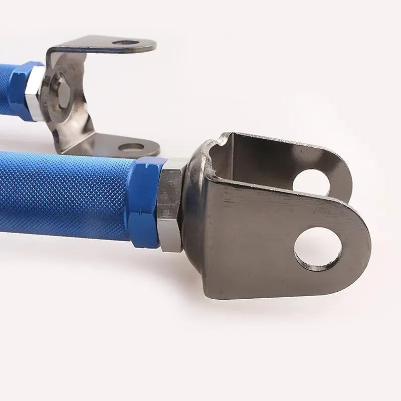 Blue aluminium alloy pull rod rear wheel recliner for Honda Civic EP3 ES suspension