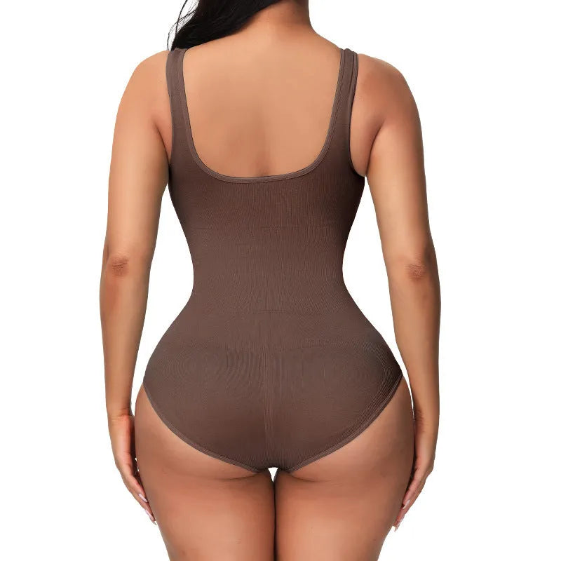 Seamless nylon corset bodysuit shapewear for women in multiple colours and sizes