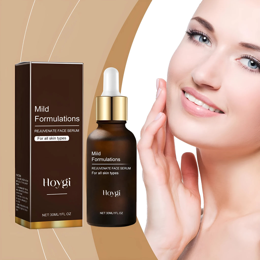 30ml facial skin care essence bottle with nourishing arbutin, collagen, vitamin C and hyaluronic acid formula