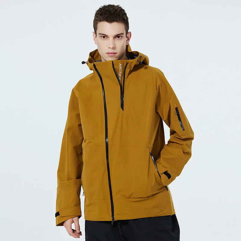 Unisex waterproof windproof ski suit for winter sports in multiple colour options