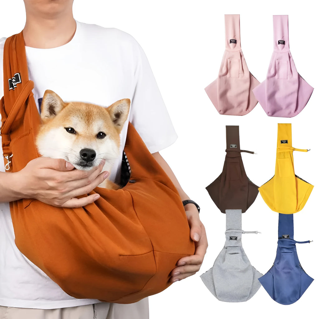 Foldable large cat messenger backpack carrier with breathable mesh panels in various colours