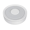 White square ZigBee smart home gateway hub for home automation control.