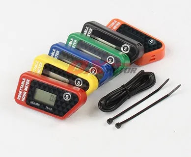 YSDS black waterproof LCD electronic maintenance reminder timer for vehicles and equipment