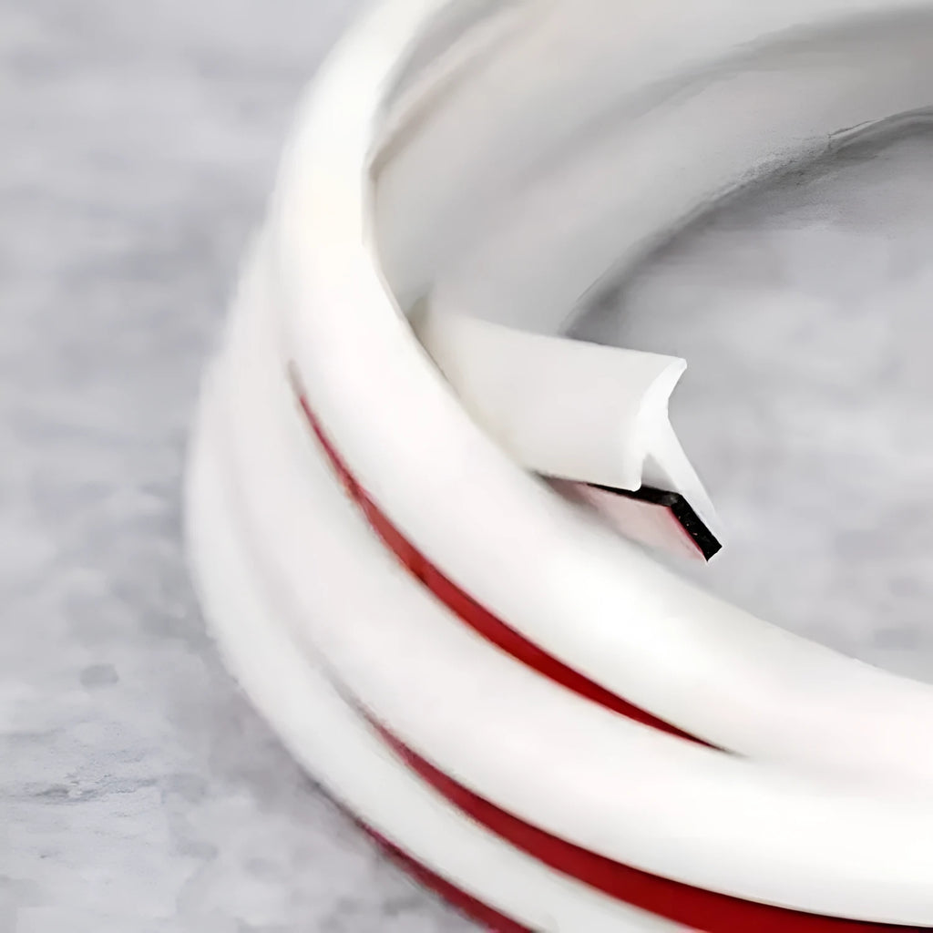 Universal black and white TPE rubber seal strip for car gap filling and surrounding applications