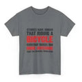 Grey women's short sleeve t-shirt with printed pattern, cotton fabric, pullover style