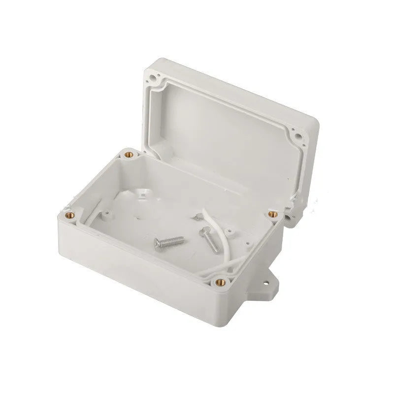 F4B-1 model black ABS plastic waterproof instrument enclosure box for electronics.