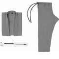 Brazilian Jiu-Jitsu gi training uniform in cotton blend fabric showing colour options