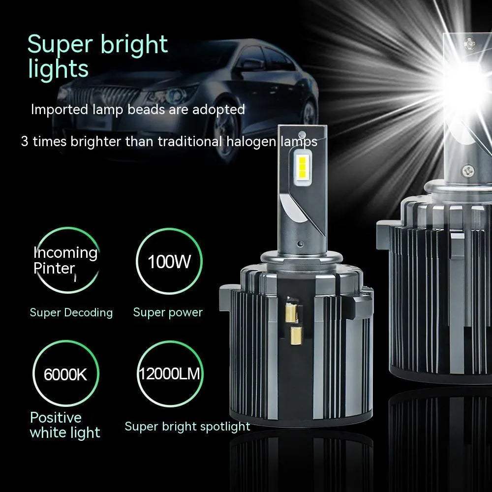 Volkswagen Golf 7 Touran L Xia Lang Shanku LED headlight bulb with aviation aluminium alloy and IP68 rating