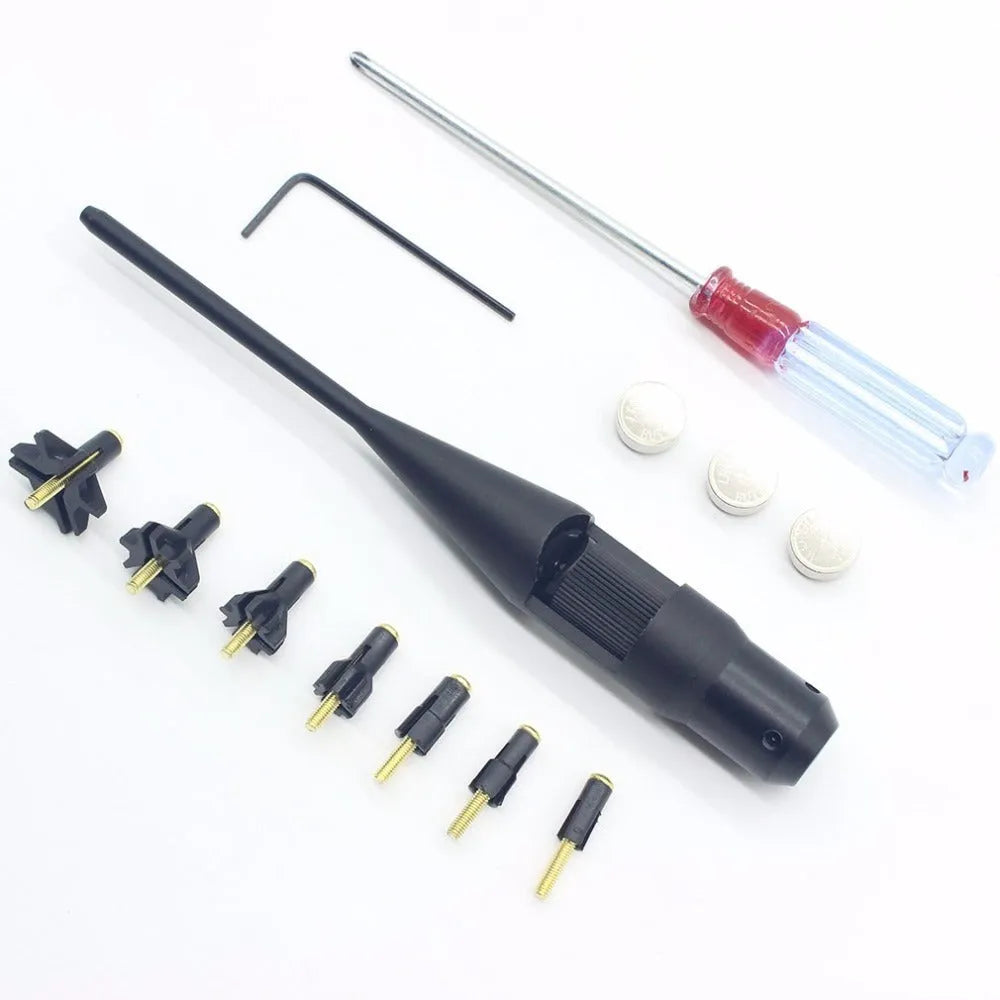 Precision no-adjustment horizontal calibrator infrared red laser sight T7075 aluminium alloy black matte anodized 5mW 650nm 150mm length