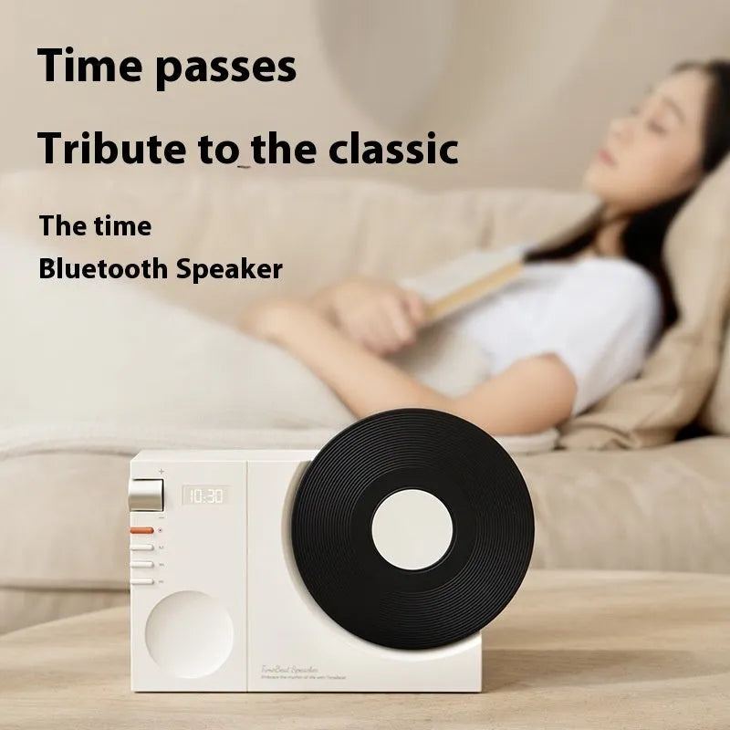 Mini Bluetooth speaker in Obsidian Black colour with USB charging port