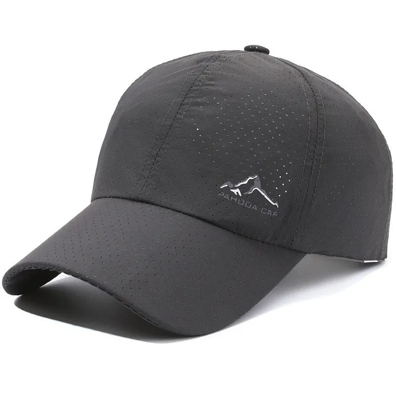 Korean-style adjustable baseball cap in Army Green colour on a neutral background.