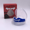 Adult boxing mouthguard with tooth socket free design in printed teeth colours for martial arts protection