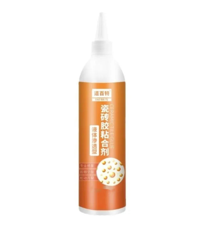 Tile repair injection adhesive for loose tiles, cold curing emulsion body, 280g to 500g options