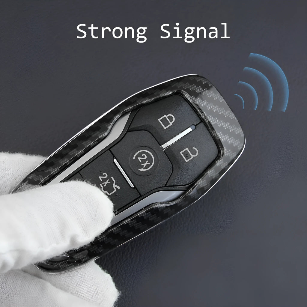 Hard plastic car key remote protective shell shown in single shell and buckle attachment variants
