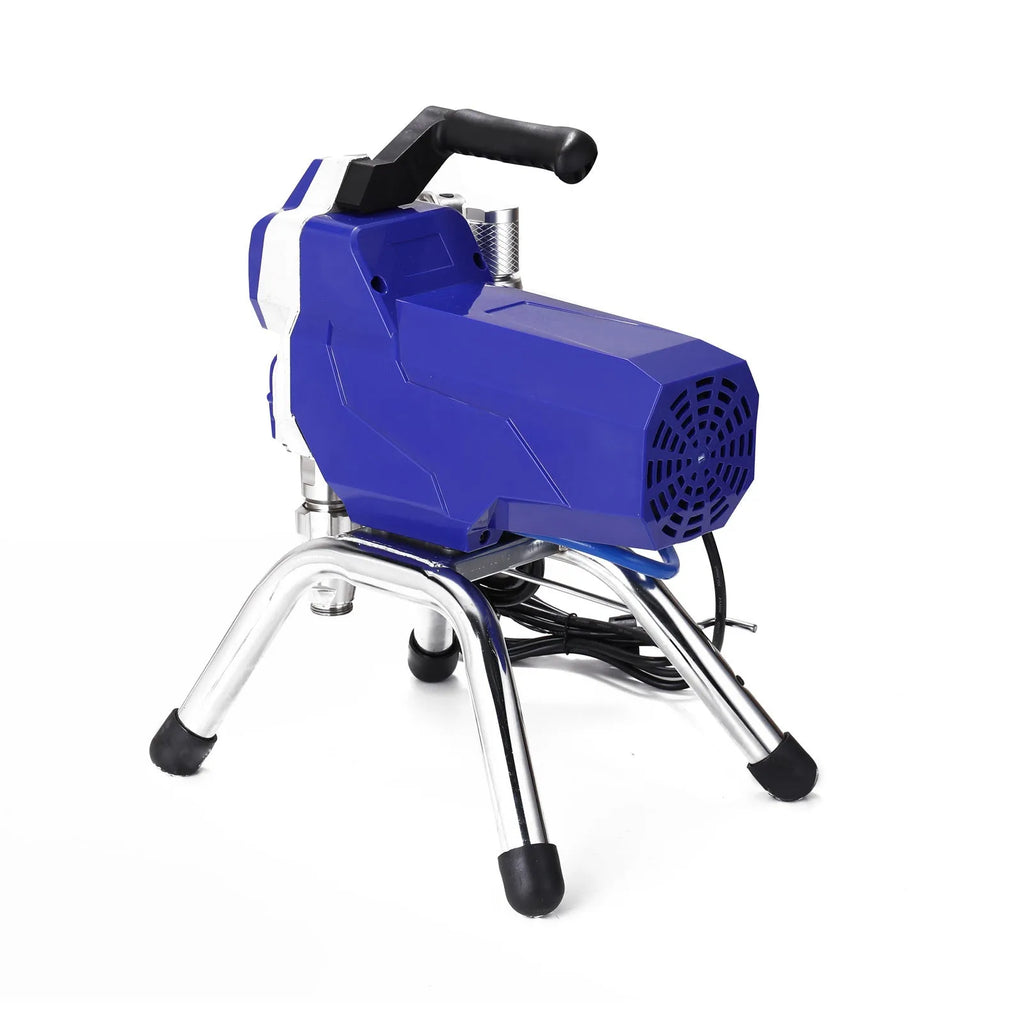 3901 high-pressure airless spraying machine with spray gun, long hose, and extension rod for fireproof paint