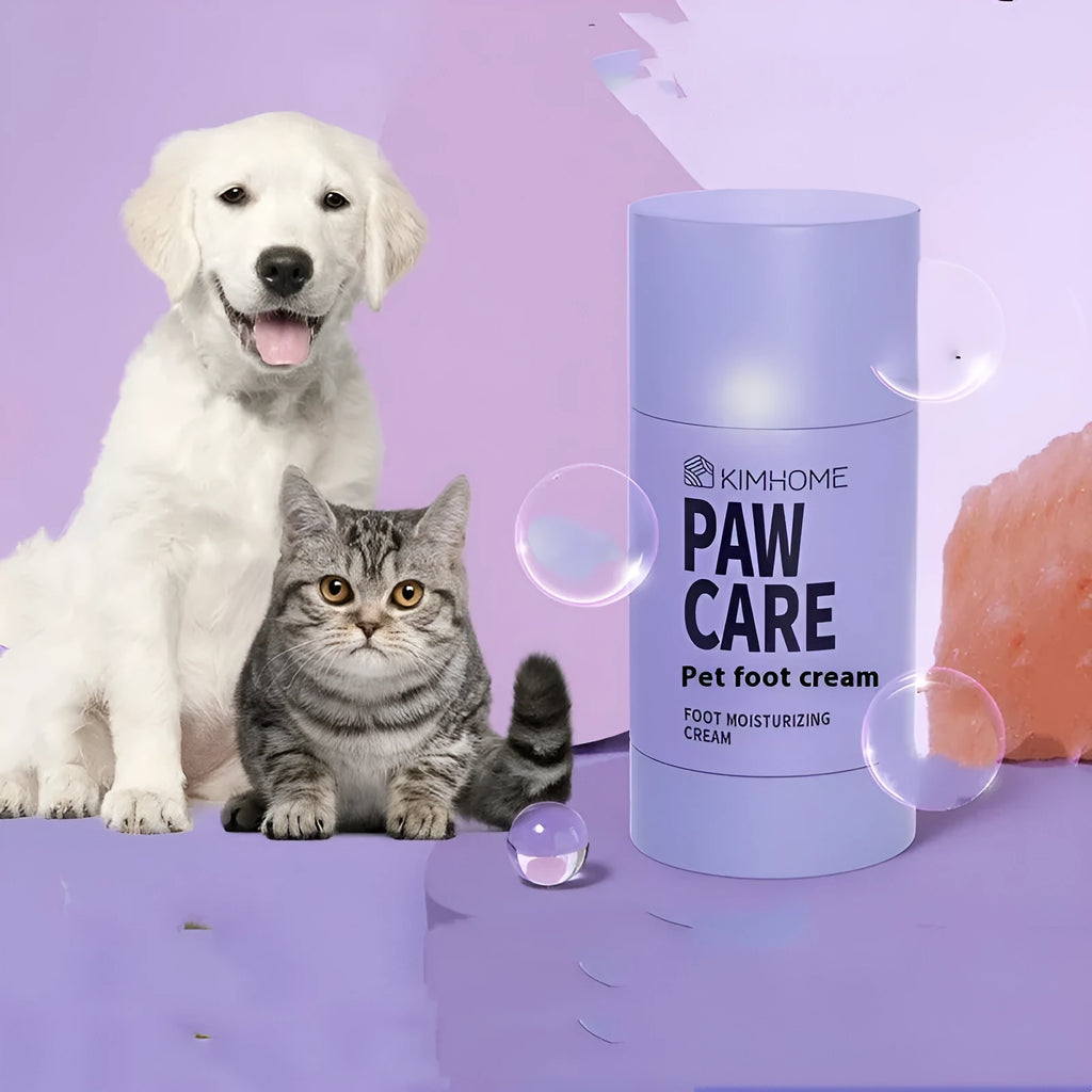 40g tube of pet foot cream with Brazil palm wax for cat and dog paw care