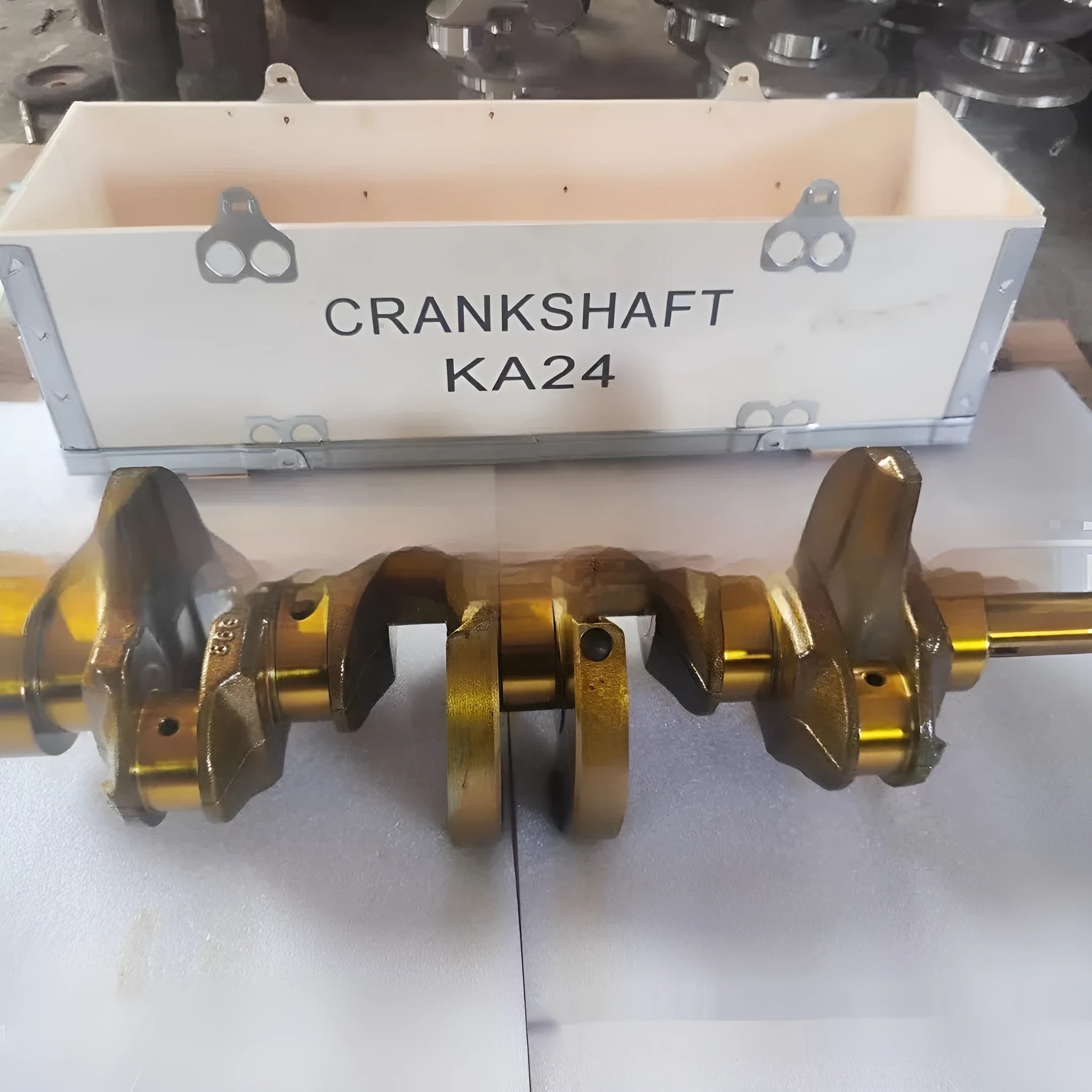 Nissan KA24 engine crankshaft alloy steel replacement part