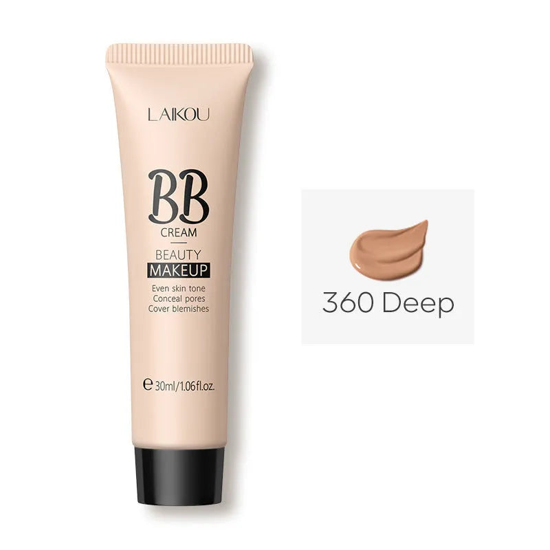 30ml tube of BB cream in one of nine shades, from Ivory White to Brown, for natural, lightweight coverage.