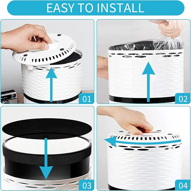 Levoit LV-H132 air purifier replacement filter measuring 19cm square, includes white filter screen and cotton.