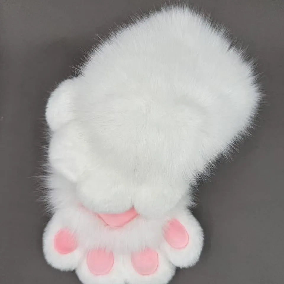 Colourful nylon animal claw cosplay gloves in free size with multiple colour options