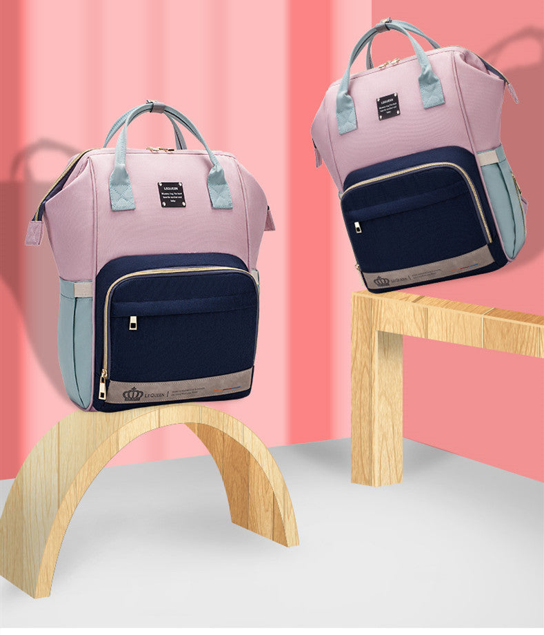 Smart Baby Nappy Changing Bag Set - Large Capacity Maternity Rucksack & Mother Travel Backpack