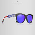 Thickened polarized sunglasses with TAC lenses and PC frame for outdoor UV protection.