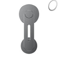 Aluminium alloy magnetic car phone holder with suction mount for Tesla vehicles