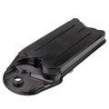 Black automotive crankcase ventilation filter for Ram trucks with 6.7L Cummins diesel engine
