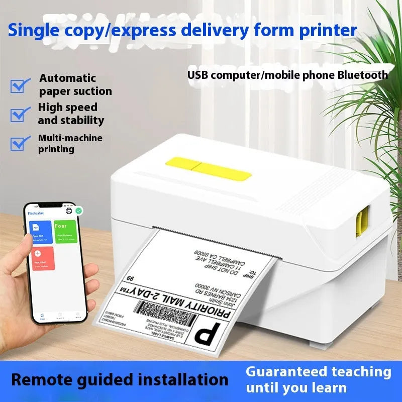 FlashLabel Thermal Express Label Printer for shipping labels with USB connection
