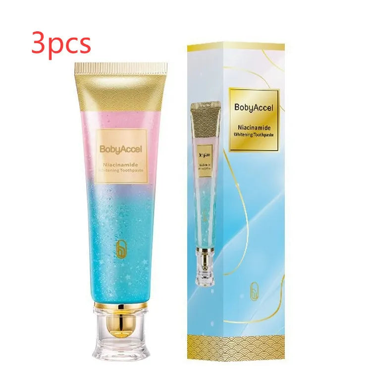 Nicotinamide whitening toothpaste tube 100g for adult oral care with whitening function