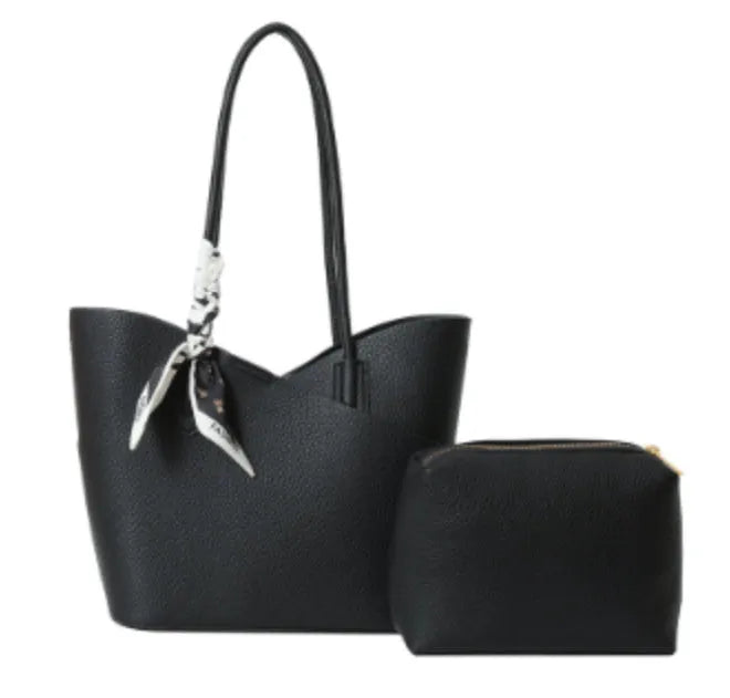 PU leather casual shoulder handbag in vertical square shape with sewing line detail in multiple colours