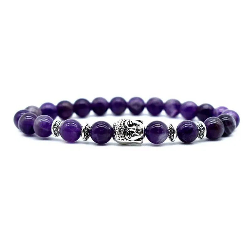 Tiger eye bracelet with detailed Buddha head bead in handcrafted adjustable unisex design