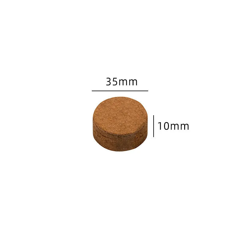 Nutrient soil medium blocks for vegetable planting with eight size specifications and 500% water absorption