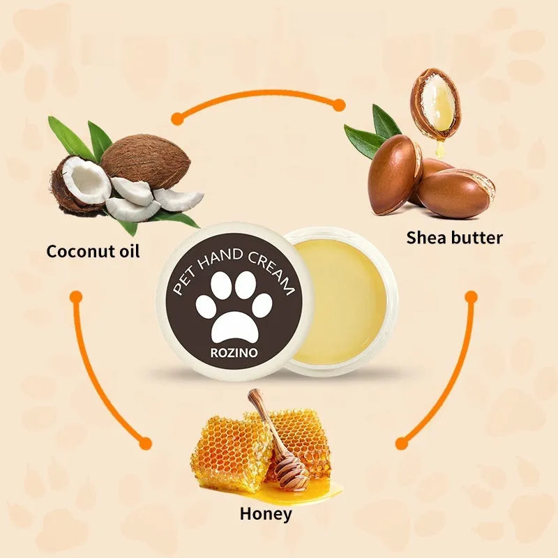 20g tube of pet hand cream with glycerin for dog and cat skin moisturising