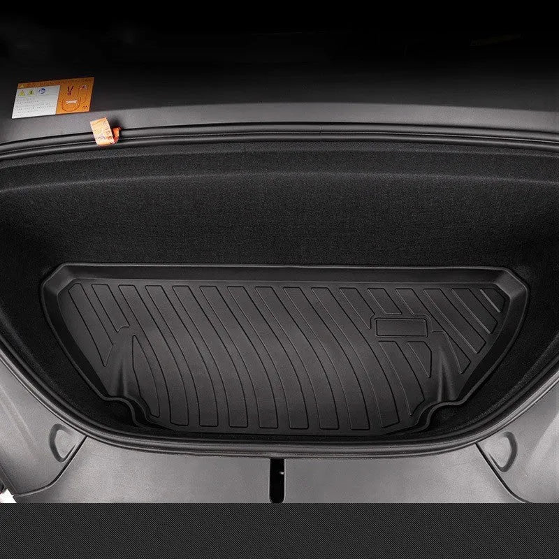 Custom rubber and TPE floor mats for Tesla Model 3, Y, X, and S cars