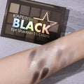 15-colour eye shadow palette with Cos Gray and Smoky Black matte shades for smoky makeup looks