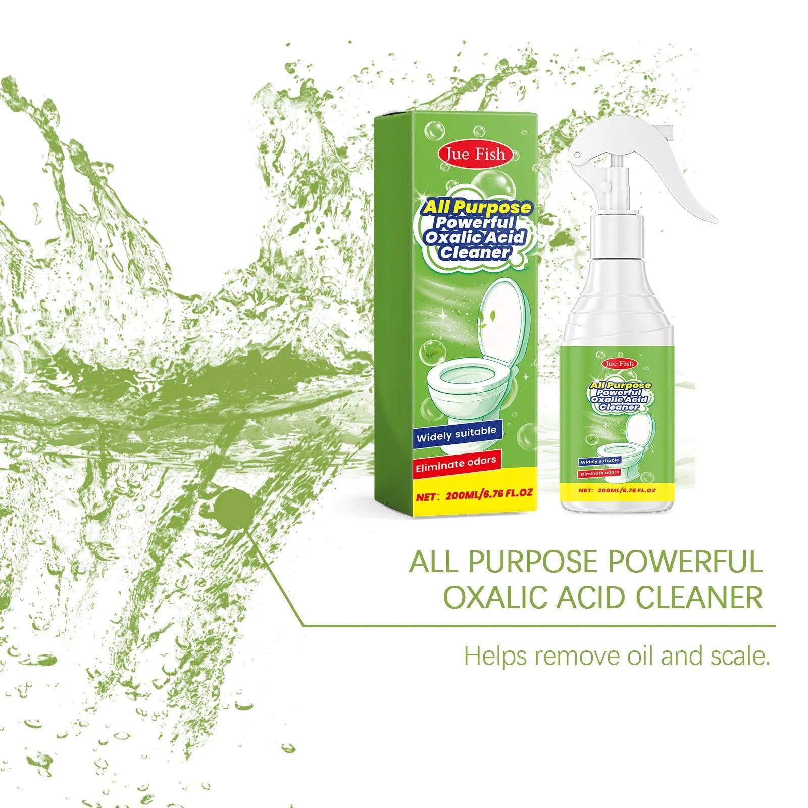 200ml multi-function household grease cleaning spray bottle for kitchens