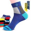 Sports mid-calf basketball deodorant men's socks in tube style with simple design and breathable fabric.