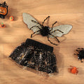 Halloween dog costume suit in polyester fabric showing suit colour design
