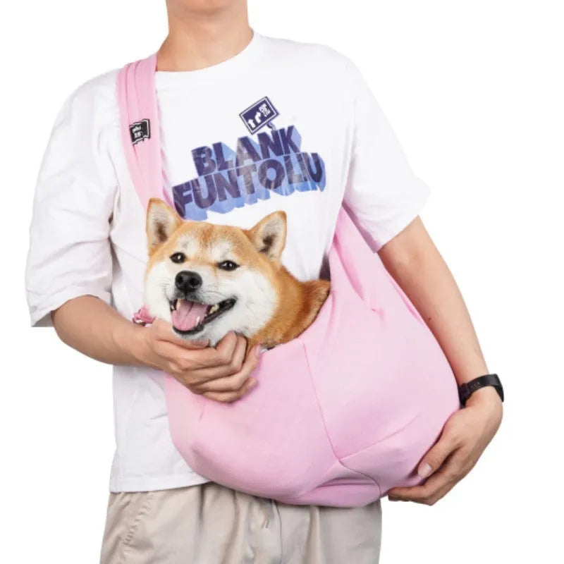 Foldable large cat messenger backpack carrier with breathable mesh panels in various colours