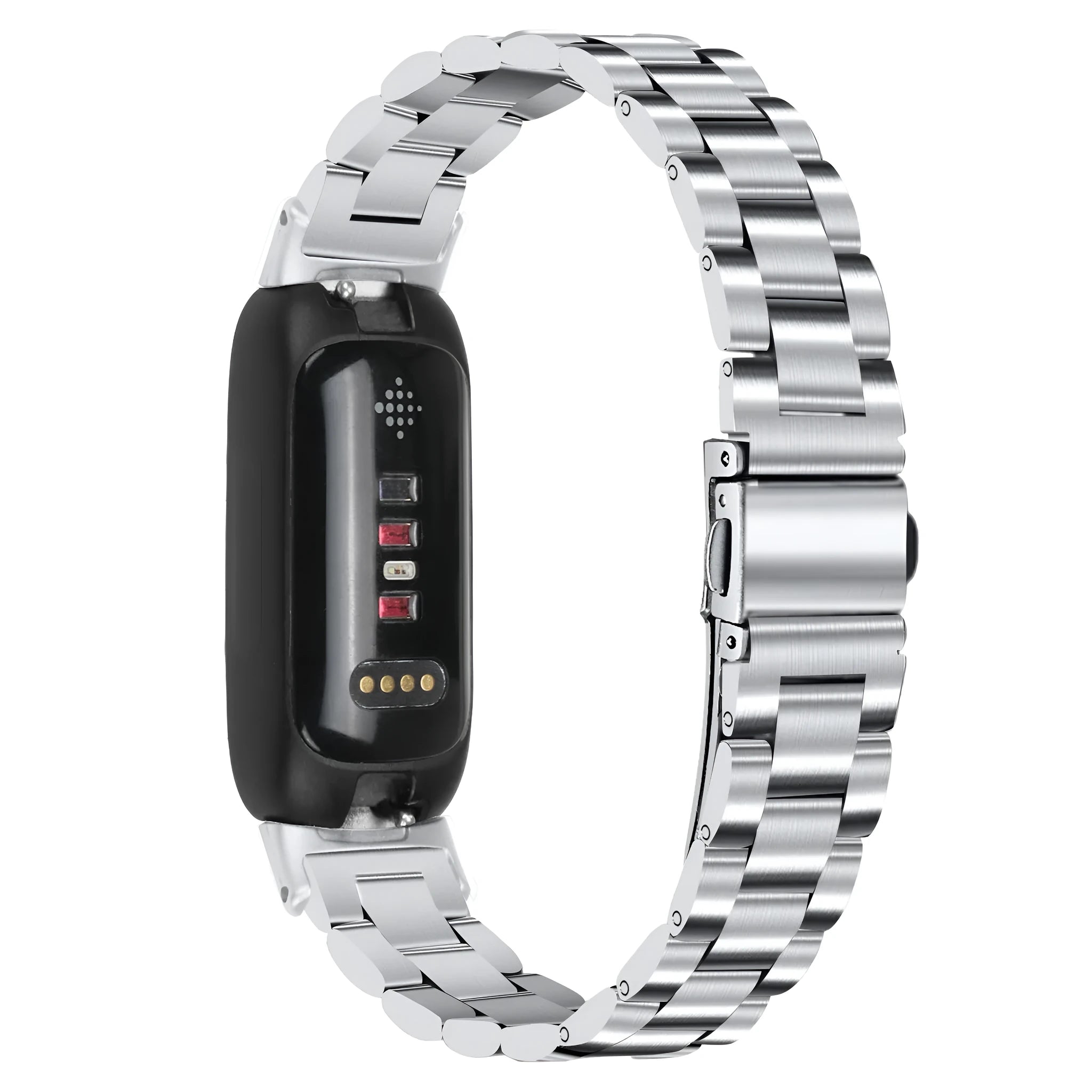 Huawei Watch Inspire 3 stainless steel replacement strap showing 12mm connection point and 175mm length
