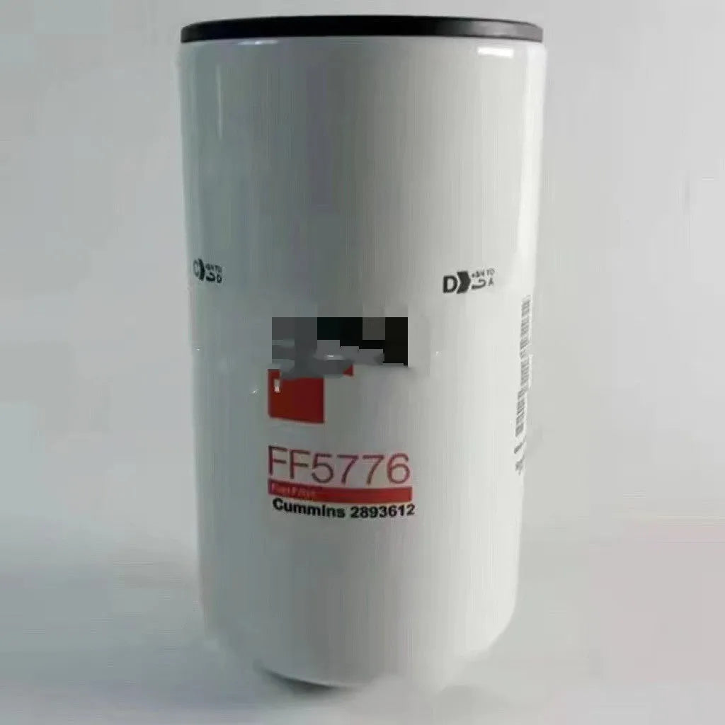 FF5776 white metal diesel fuel filter element with folding design for automotive engine systems