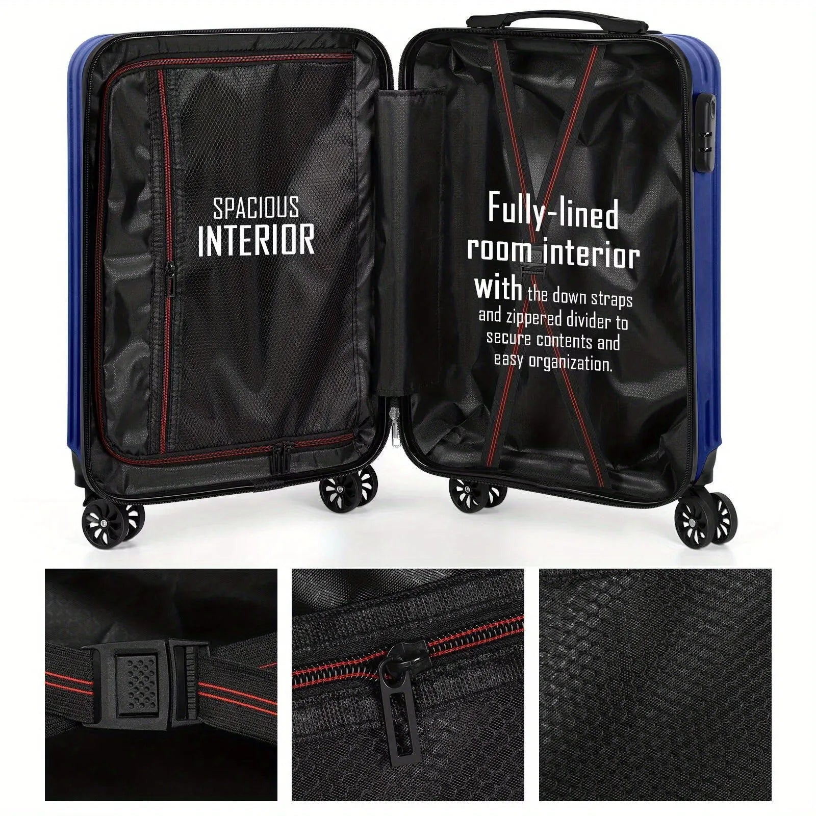 Aluminium alloy luggage travel set showing 14-inch mini box and 20-inch suitcase trunks