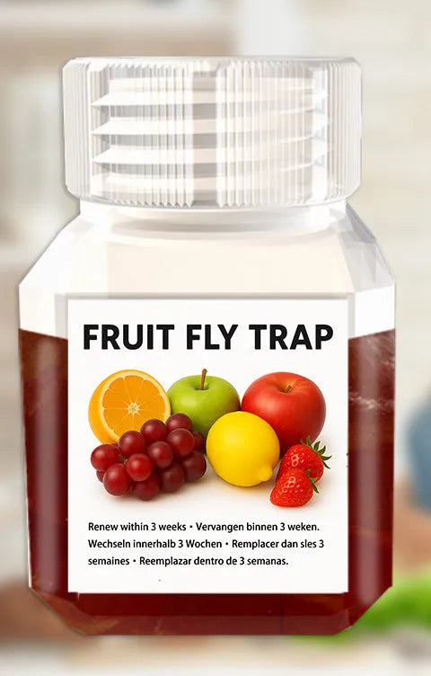 30ml bottle of SK003 fruit fly bait liquid with specification options including funnel variants