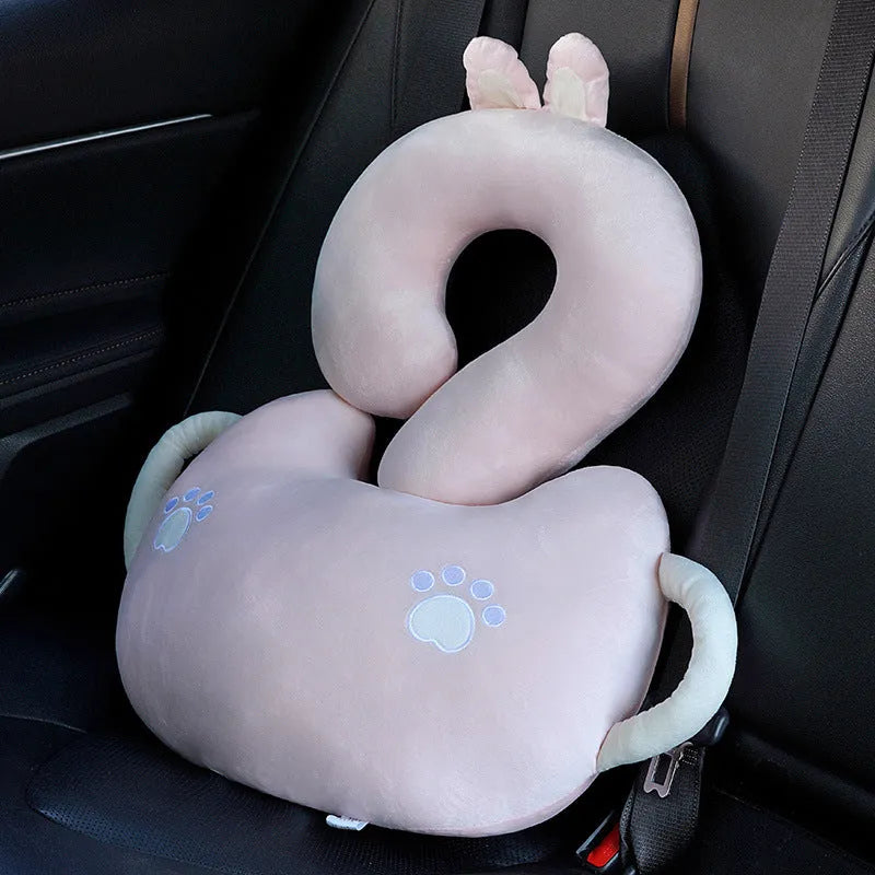 Cartoon animal design cushion pillow in square 65x65cm size with colourful animal motifs