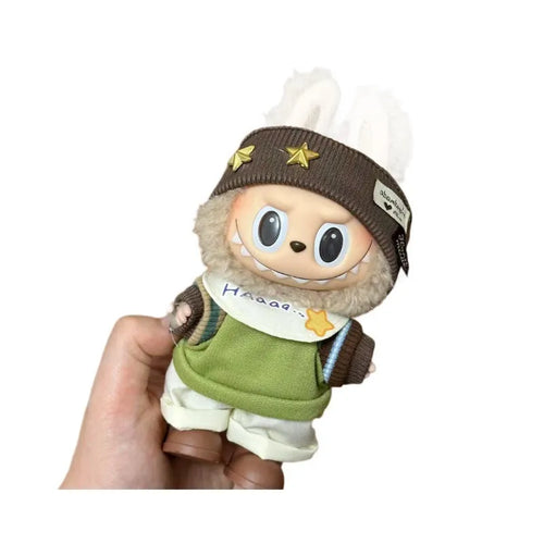 17cm plastic vinyl doll clothing set from LBB series for anime figure collections