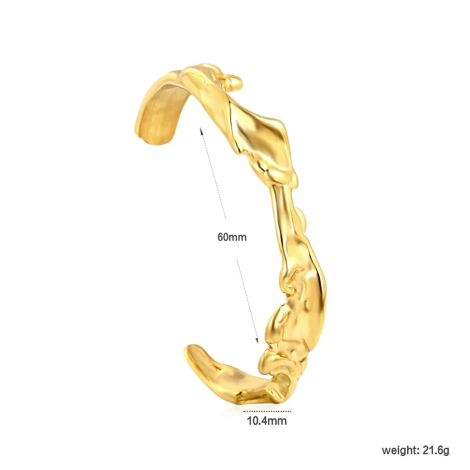 Stainless steel European design bracelet in BR927601S, BR927601G or BR927201G colour finish